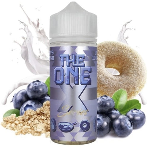 Frosted Donut Cereal Blueberry Milk 0mg 100ml - The One by Beard Vape Co