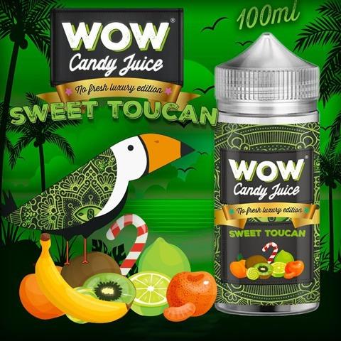 Sweet Toucan 0mg 100ml - WOW by Candy Juice