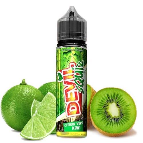 Citron Vert Kiwi 0mg 50ml - Devil Squiz