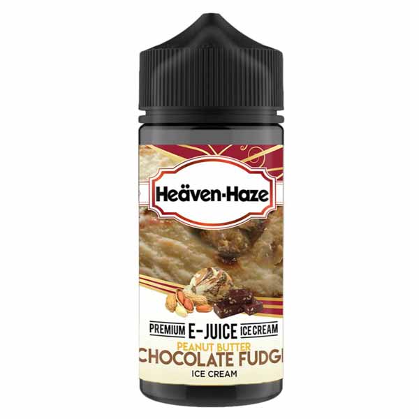 Heaven Haze - Peanut Butter Chocolate Fudge 0MG 100 / 120 ML