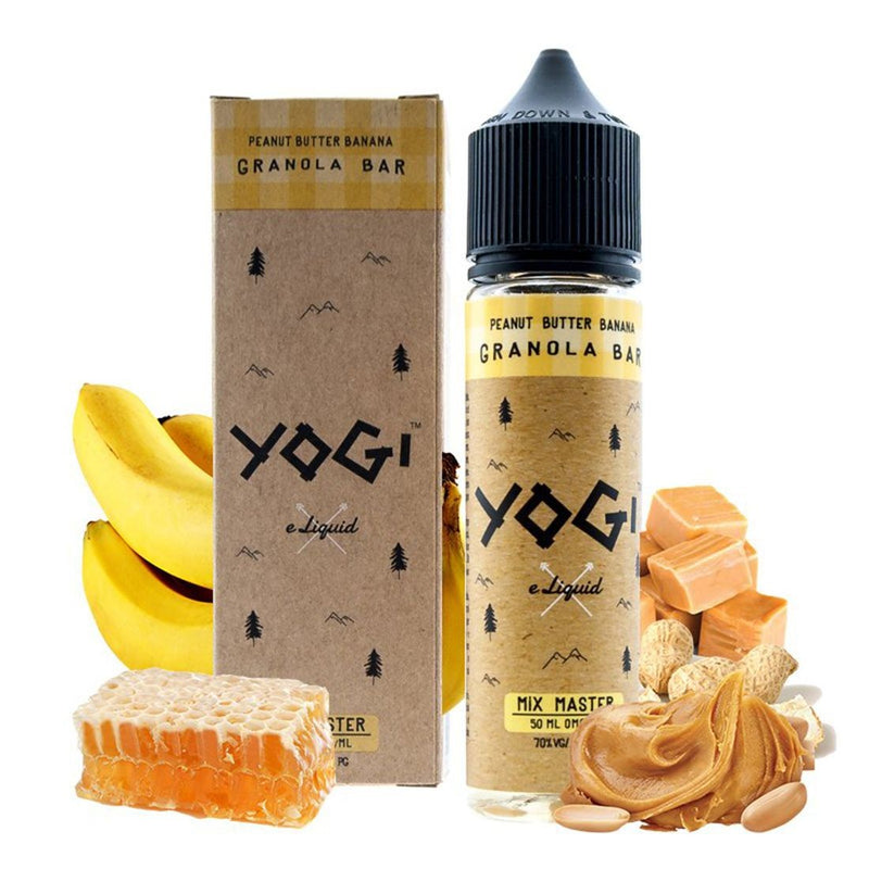 Yogi Peanut Butter Banana Granola Bar 50/70ml-MULTIBRAND COLLECTION-AlterEgoeu-AlterEgoeu-Vape-Cyprus-Strovolos-Nicosia-Shop