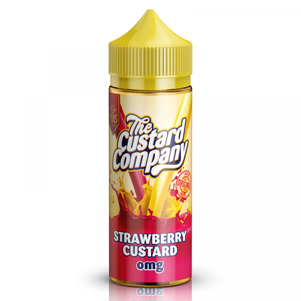 Strawberry Custard 0mg 100ml - The Custard Company