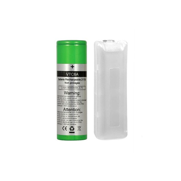 Battery VTC6A 21700 4000mAh 30A