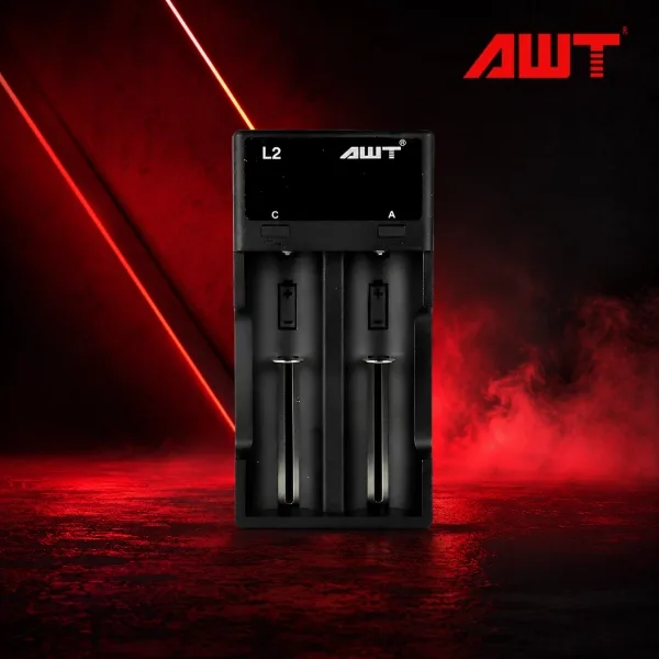 AWT L2 Type-C 2A Charger in sleek black design with compact shape and durable construction for fast charging