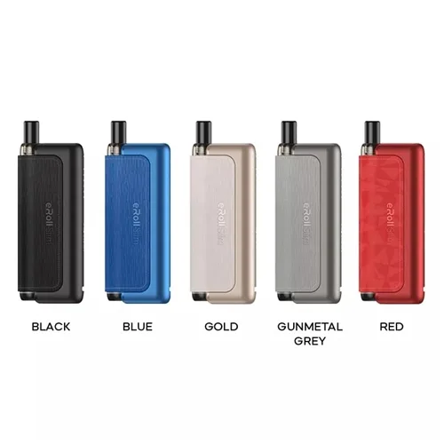 Joyetech eRoll Slim kit in sleek black, compact design with 2ml capacity and 1500mAh battery for portable vaping