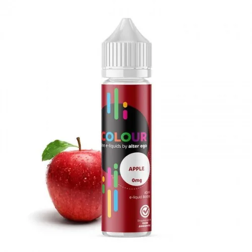 ALTER EGO Apple Shake in a sleek, green bottle with a smooth, creamy texture and vibrant apple flavor