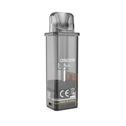 Aspire Gotek X cartridge pack of 2, translucent black with a sleek rectangular shape, designed for optimal vaping performance