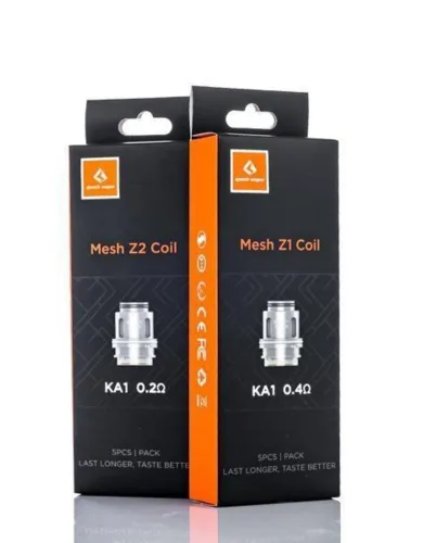 GEEK VAPE KA1 Coil, stainless steel, cylindrical shape, designed for optimal flavor and vapor production
