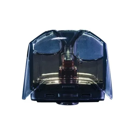 Black and transparent Geekvape Aegis Pod Cartridge with a sleek, ergonomic design for easy refilling and optimal flavor