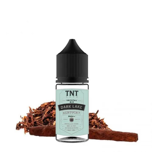 TNT Dark Lake Kentucky flavor shots in a sleek black bottle with a vibrant label, perfect for enhancing your favorite beverages
