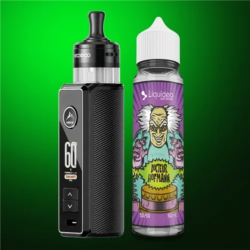 Drag S3 + Dr Hofmann 50ml – Spray Black - Bundle — ALTERVAPE - Vape in style!