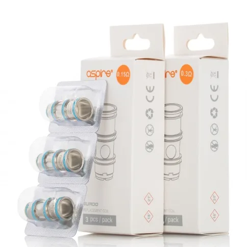 Aspire Guroo Replacement Coils by ASPIRE — ALTERVAPE - Vape in style!