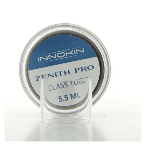 Clear replaceable tube glass for Zenith Tank by INNOKIN, featuring a sleek cylindrical shape for easy installation