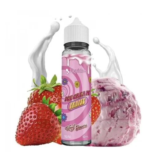 Ice Cream Fraise 0mg 50ml - Liquideo Wpuff Flavors — ALTERVAPE - Vape in style!