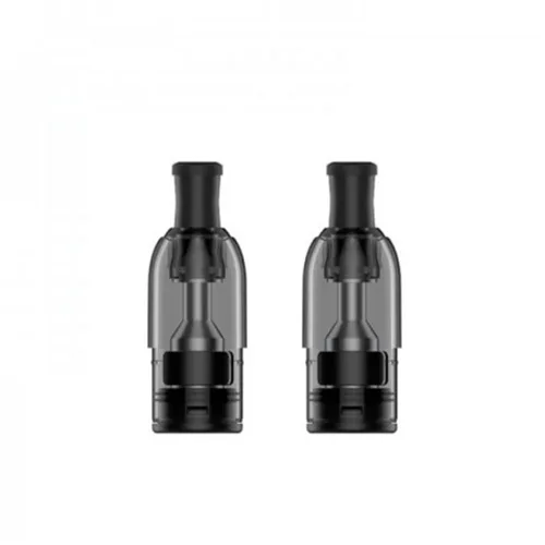 Four sleek, rectangular black cartridges by Geekvape for Wenax M1, featuring 0.8 and 1.2 Ω resistance options