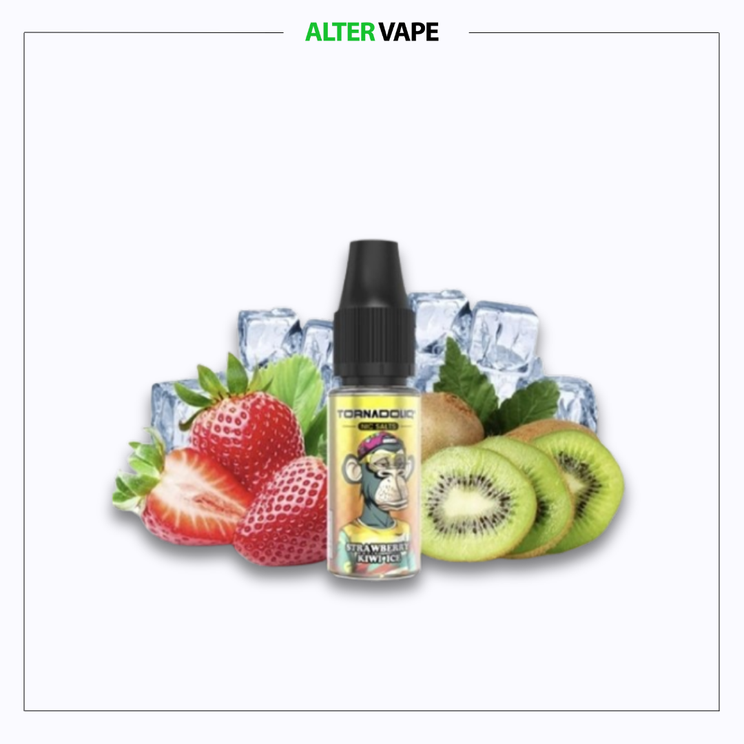 Strawberry Kiwi Ice 10ml – Tornadoliq – Nicotine 10%-2
